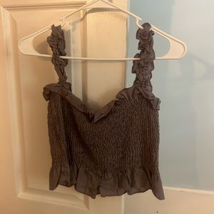 Cute ruffled tank top